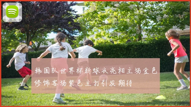 韩国队世界杯新球衣亮相主场金色修饰客场紫色主打引发期待